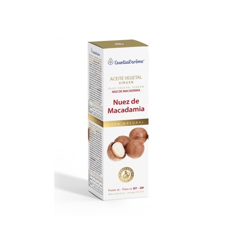 Aceite Vegetal de Nuez de Macadamia | Esential Aroms