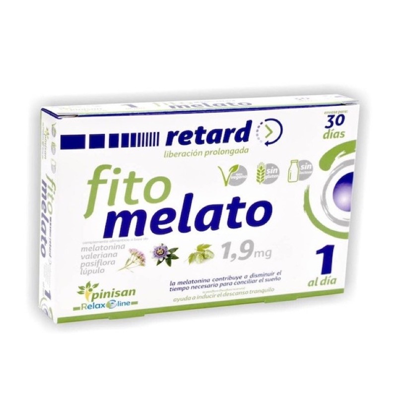 Fito Melato Retard 1,9 mg | Pinisan | 30 Cápsulas
