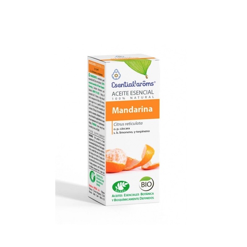 Aceite Esencial Mandarina Bio Esential Aroms - 10 ml.