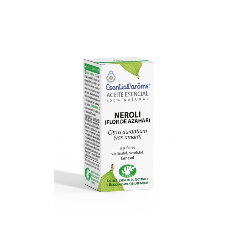 Aceite Esencial Neroli (Flor de Azahar) Esential Aroms - 5 ml.