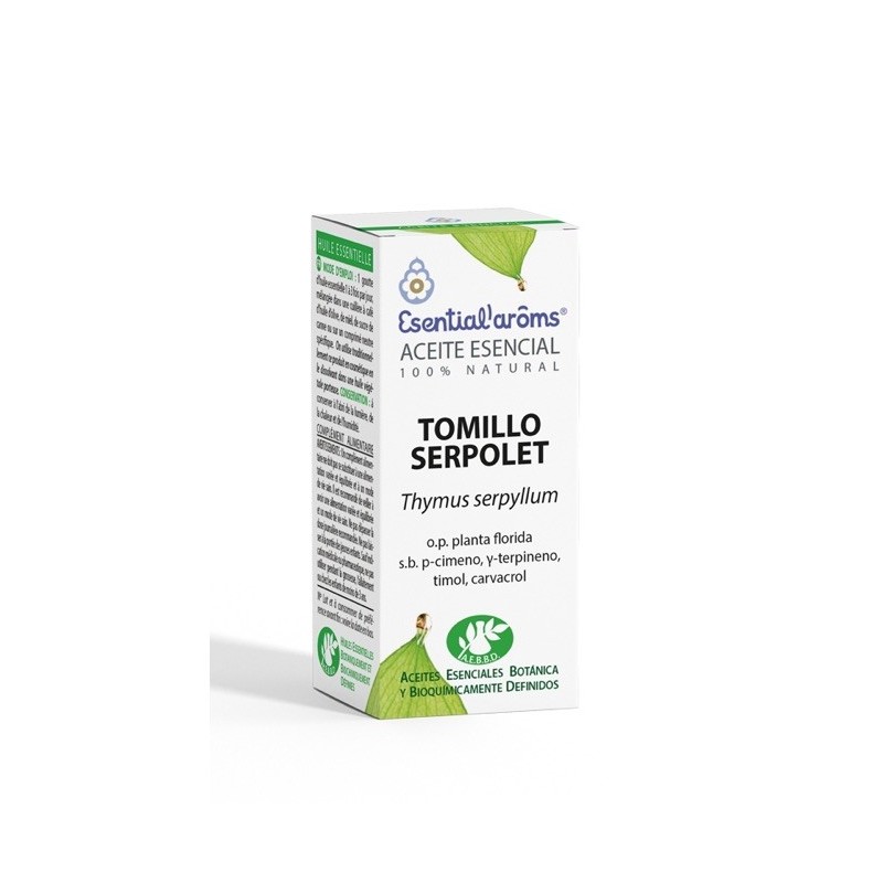 Aceite Esencial Tomillo Serpolet Esential Aroms | 5 ml. | Vitasanis