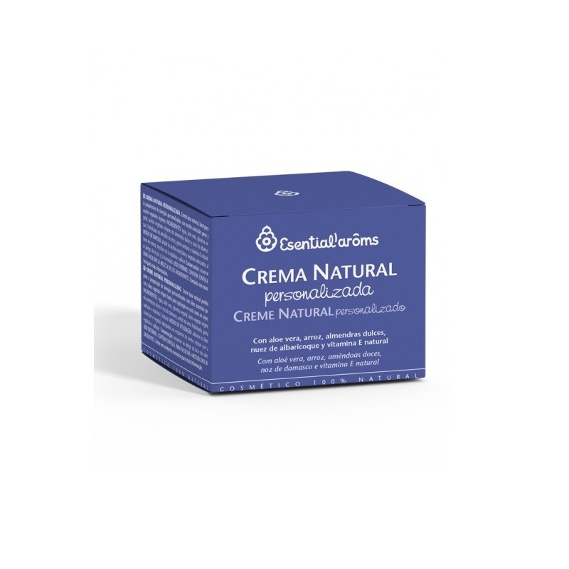 Crema Natural Personalizada | Esential Aroms