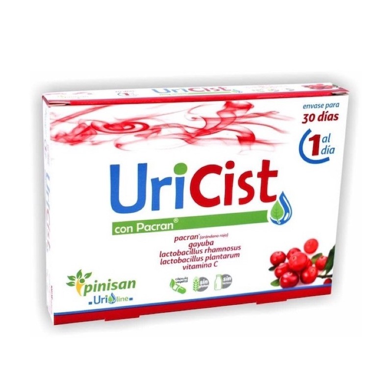 UriCist | Pinisan | 30 Cápsulas | Vitasanis