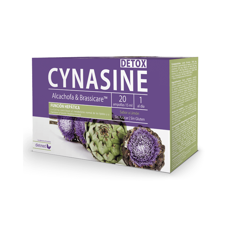 Cynasine Detox | 20 Ampollas unicadose | Vitasanis