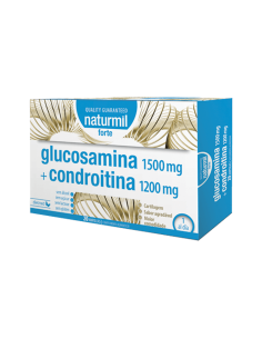Glucosamina + Condroitina Forte - 20 Ampollas