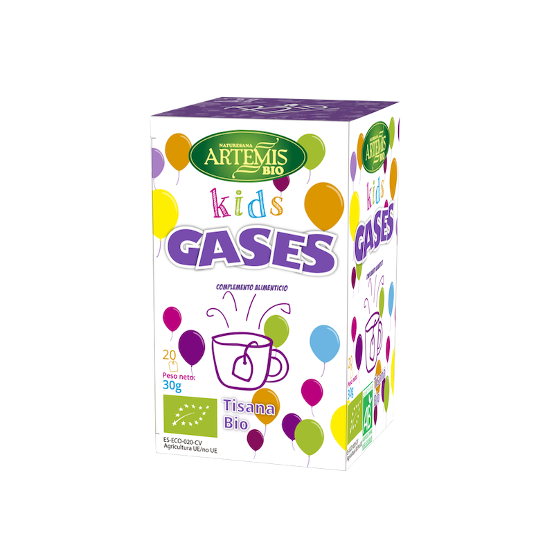 Tisana Bio Gases Kids - 20 Filtros