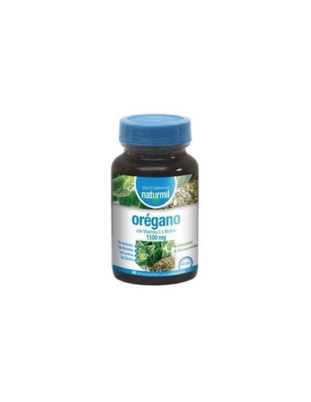 Orégano 1.500 mg. Naturmil - 60 Cápsulas