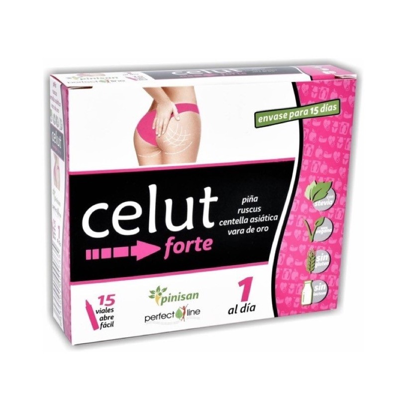 Perfect Line Celut Forte | 15 Viales | Pinisan | Celulitis y Circulación