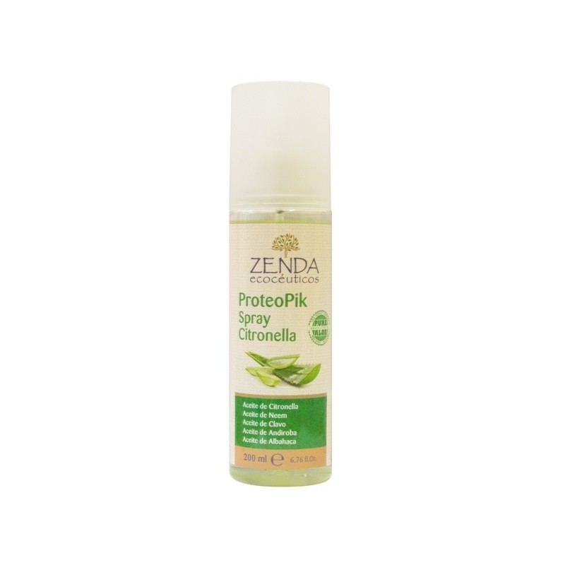 Proteopik Spray Citronella | Zenda Ecocéuticos | 200 ml. | Antimosquitos | Vitasanis