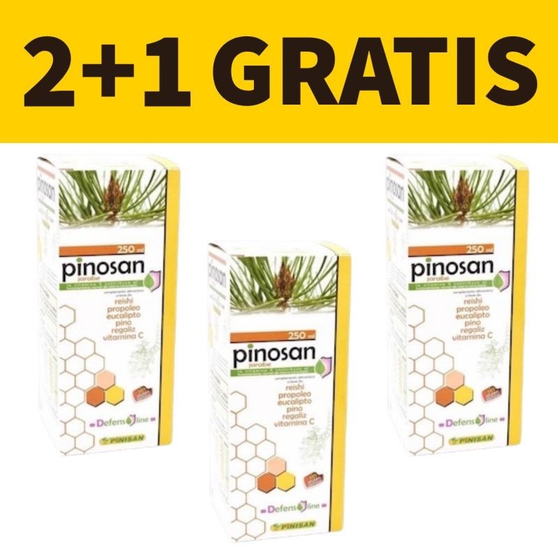 Pinosan | Pinisan | Jarabe | 250 ml | Oferta 2+1 Gratis