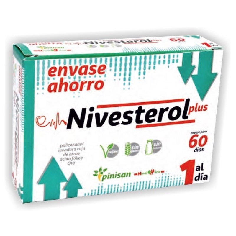 Nivesterol Plus | 60 Cápsulas | Pinisan | Vitasanis