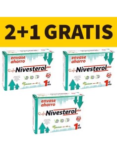 Nivesterol Plus 60 Cápsulas | Pinisan | Oferta 2+1 Gratis | Vitasanis