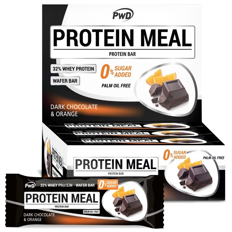 Protein Bar Choco Negro & Naranja | PWD | 1 barrita de proteína PWD | Vitasanis