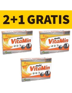 Multi VitaMin Pinisan | 30 Cápsulas | Oferta 2+1 Gratis | Vitasanis