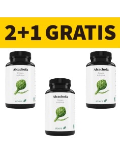 Alcachofa Ebers | 500 mg. | 2+1 Gratis | 60 Comprimidos | Vitasanis