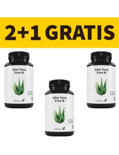 Aloe Free R | 120 Comprimidos | Ebers | Pack 2+1 Gratis | VItasanis