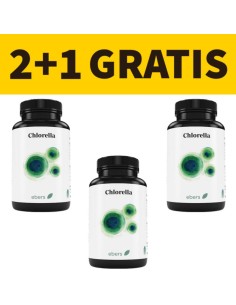 Chlorella Ebers | 2+1 Gratis | 90 Comprimidos | Vitasanis
