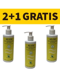 Gel Aloe Vera | 250 ml. | Aloe Vera Premium Quality | 2+1 Gratis | Vitasanis