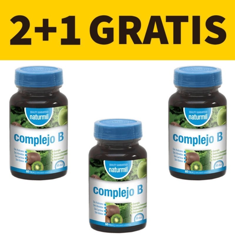 Complejo B | Naturmil | Pack 2+1 Gratis | Vitasanis