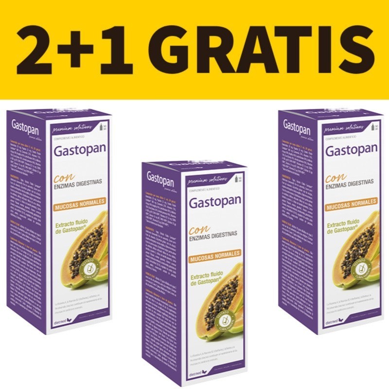 Gastopan | Pack 2+1 Gratis | 50 ml. | Dietmed
