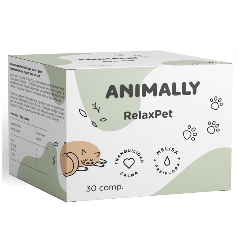 Relaxpet | Animally | 30 Comprimidos
