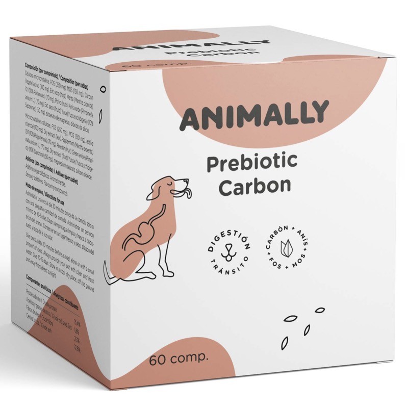 Prebiotic Carbon | Animally |  60 Comprimidos