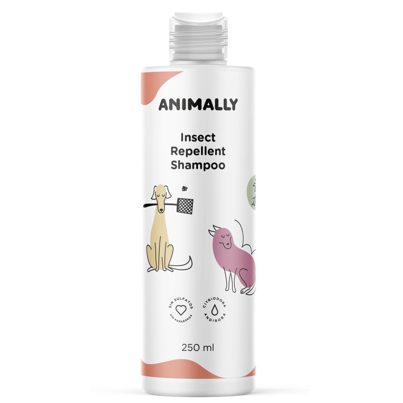 Insect Repellent Shampoo | Animally | 250 ml.