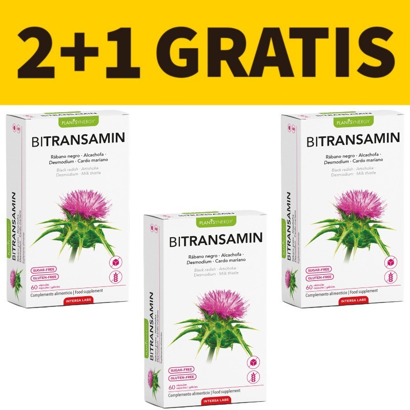 Bitransamin | Intersa | 60 Cápsulas | Pack 2+1 Gratis