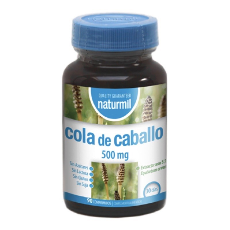 Cola de Caballo 500 mg. Naturmil | 90 Comprimidos