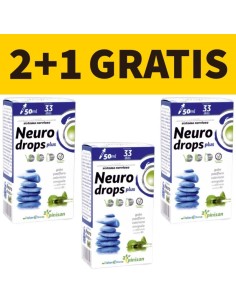 Neurodrops Plus | Pinisan | 50 ml. | Pack 2+1Gratis