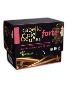 Cabello, Piel y Uñas Forte | Pinisan | 12 Viales