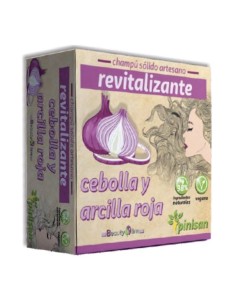 Champú Sólido Revitalizante Cebolla y Arcilla Roja Pinisan