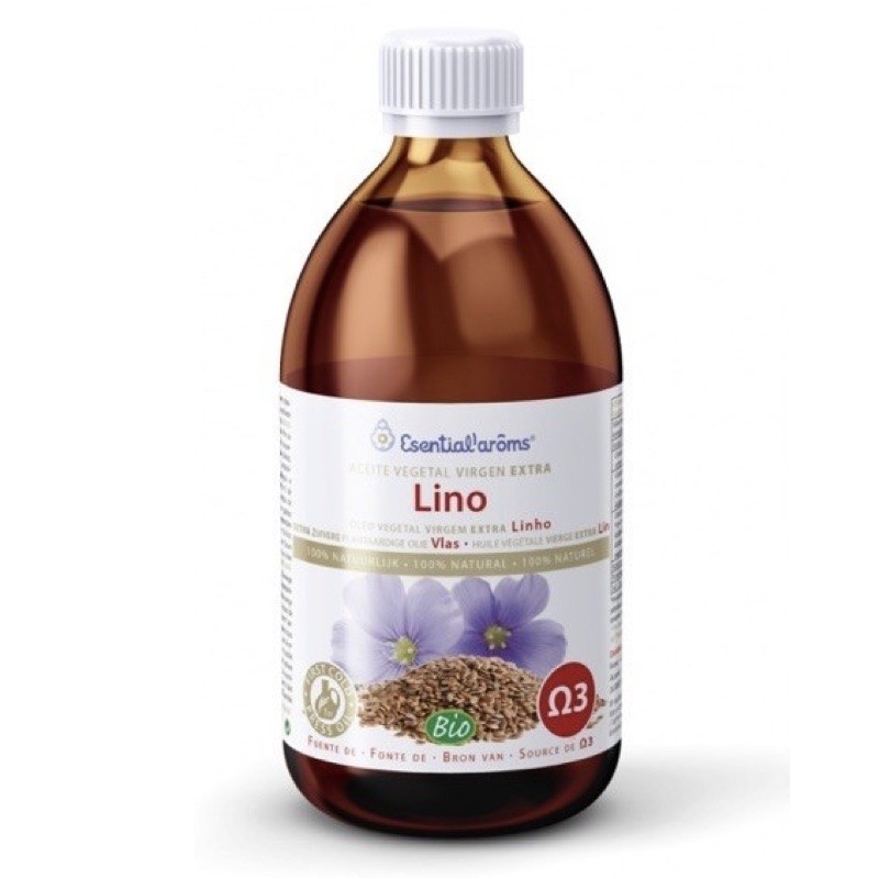 Aceite Vegetal de Lino Esential Aroms | 250 ml.