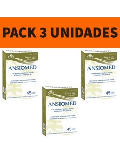 Ansiomed | Pack 3 Unidades | 45 Cápsulas | Bioserum