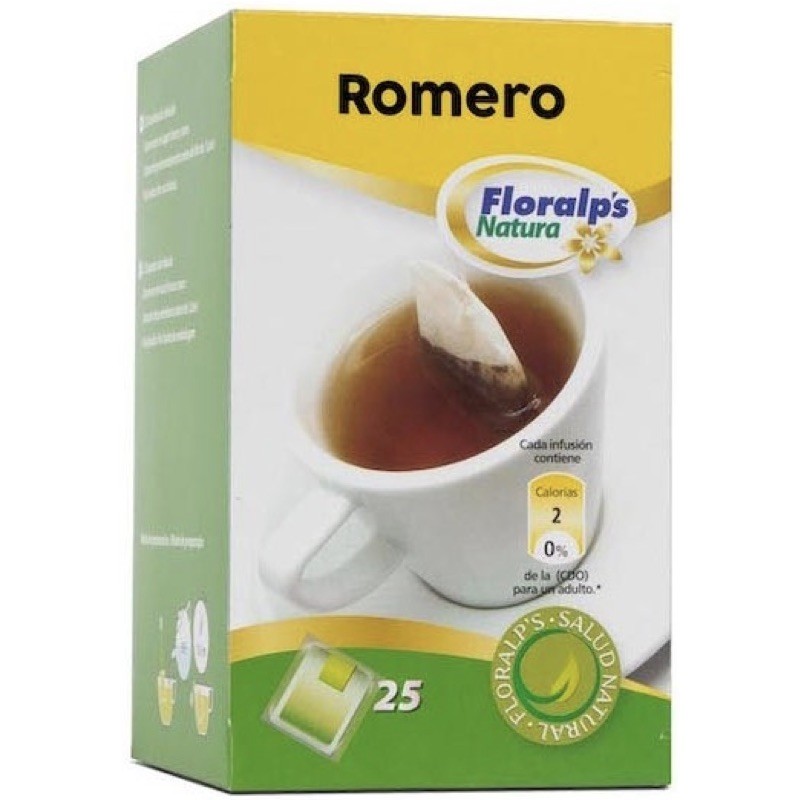 Infusión de Romero | Floralps | 25 Sobres