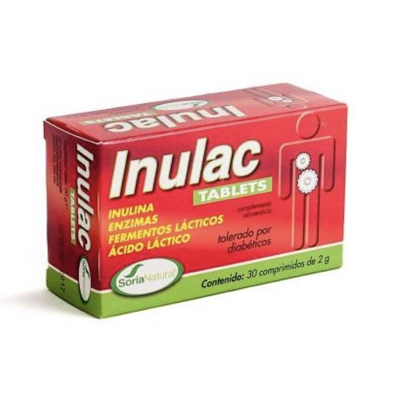 Inulac | 30 Tabletas | Soria Natural