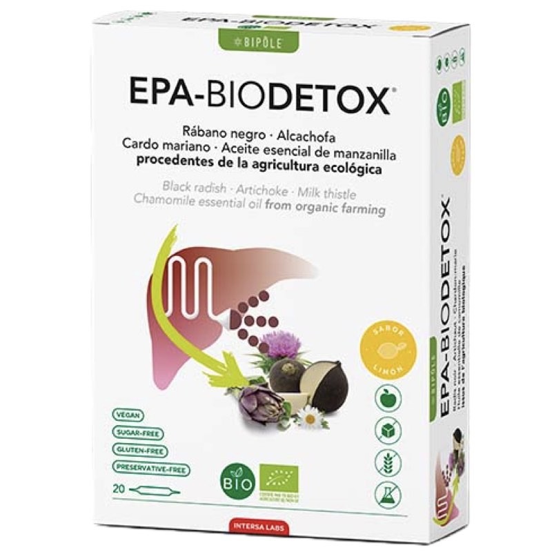 Bipole EPA-Bio Detox | 20 Ampollas | Intersa