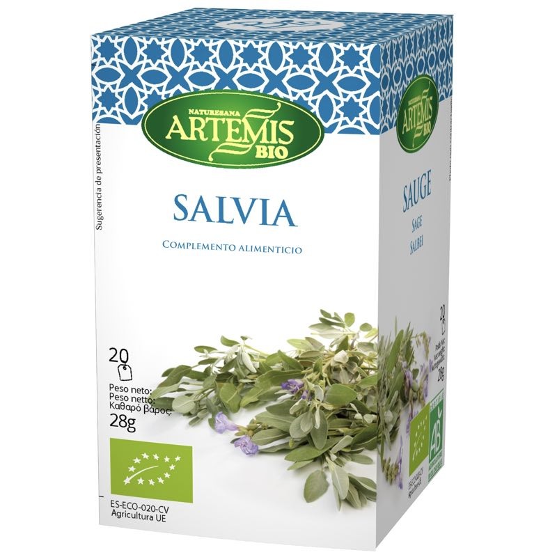 Infusión Salvia | Artemis | 20 Filtros