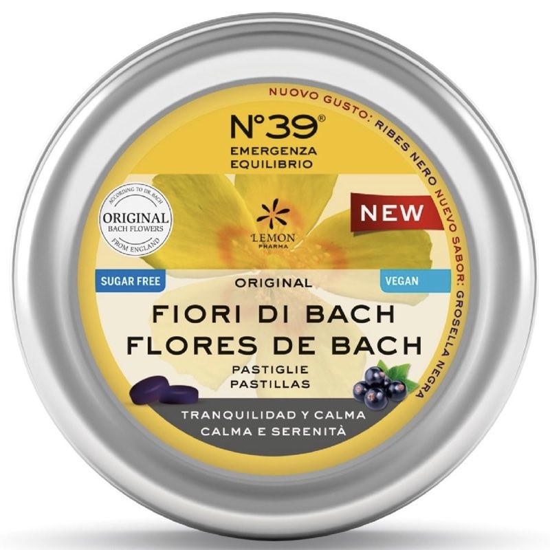 Pastillas Equilibrio Lemon Pharma | Flores de Bach Nº 39 | Vitasanis | 50 gr.