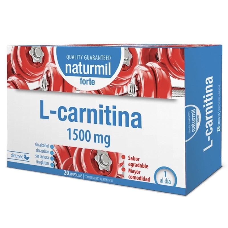 L-Carnitina Forte | Naturmil | 20 Ampollas