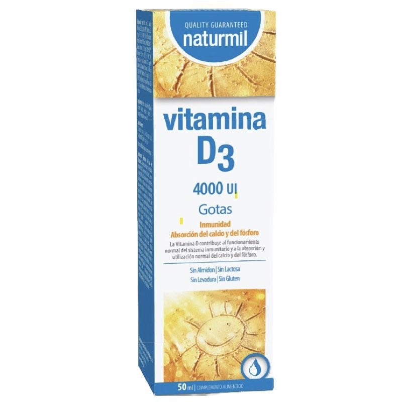 Vitamina D3 Naturmil | 50 ml. | Gotas