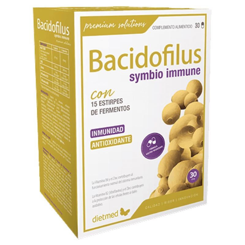 Bacidofilus Symbio Immune | 30 Cápsulas | Dietmed