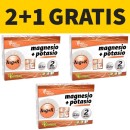 Magnesio + Potasio Pinisan | Pack 2+1 Gratis | 60 Comprimidos