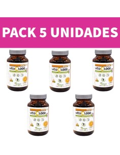 Vita C 1000 mg. | Pinisan | 90 Cápsulas | Pack Ahorro 5 Unidades