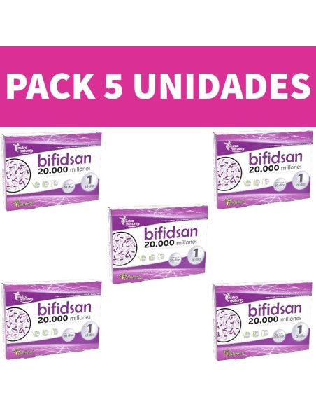 Bifidsan | 20 Cápsulas | Pack Ahorro 5 Unidades