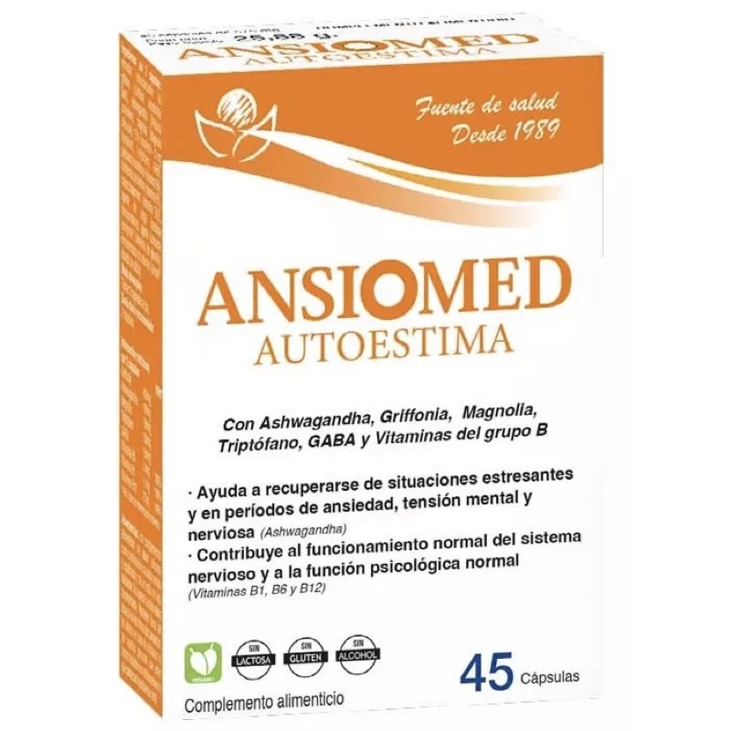 Ansiomed Autoestima | Bioserum | 45 Cápsulas