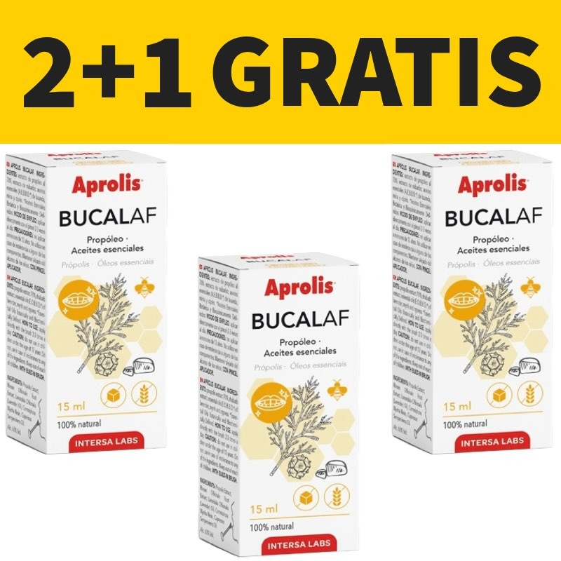 Aprolis Bucal AF | Intersa | 15 ml. | Pack 2+1 Gratis
