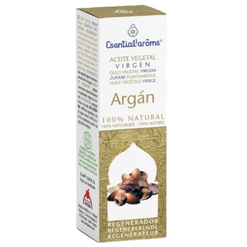 Aceite Vegetal Argán Bio Esential Aroms | 15 ml. | Vitasanis