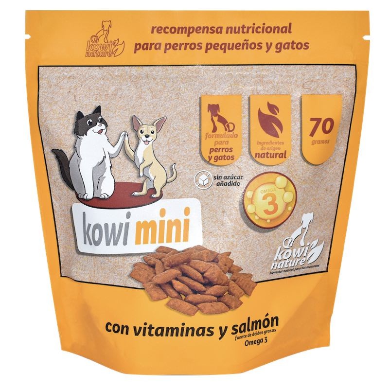 Kowi Mini Snack | Perros Pequeños y Gatos | 70 gr.