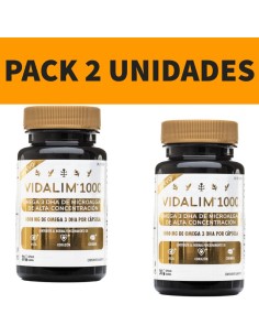 Pack Vidalim 1.000 mg. DHA | Omega 3 | 30 Cápsulas | 2 Unidades